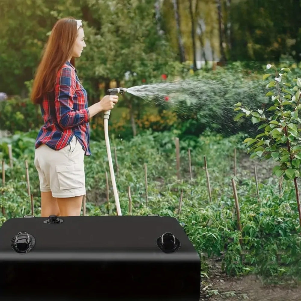 Portable Water Storage Bladder for Garden and Outdoor Use