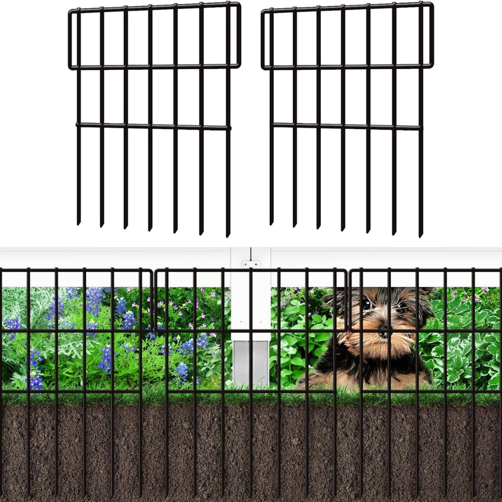 Garden Fence No Dig Fence Animal Barrier Fence Underground Decorative Garden Fencing