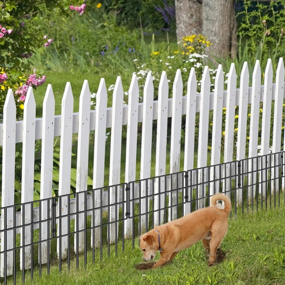 Garden Fence No Dig Fence Animal Barrier Fence Underground Decorative Garden Fencing