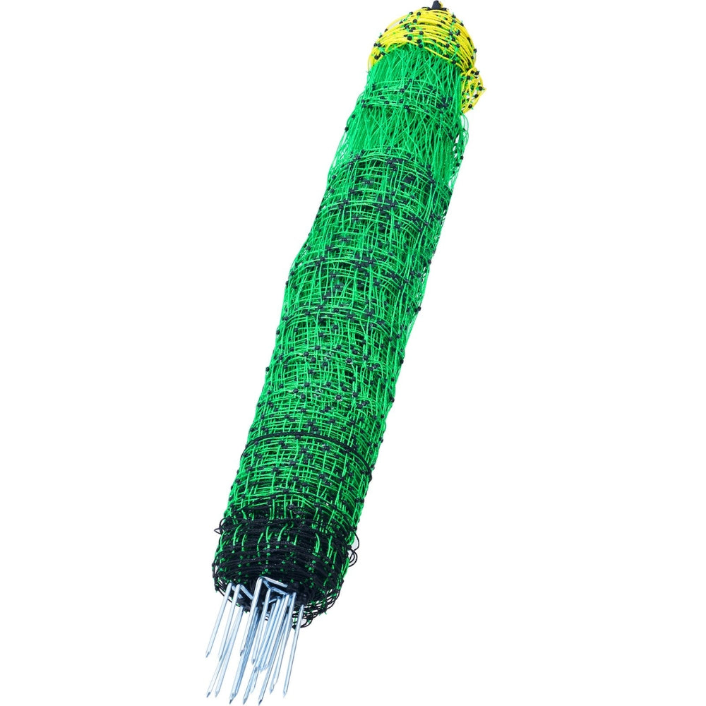 Electric Fence Netting PE Net Fencing with Posts & Double Spiked Stakes