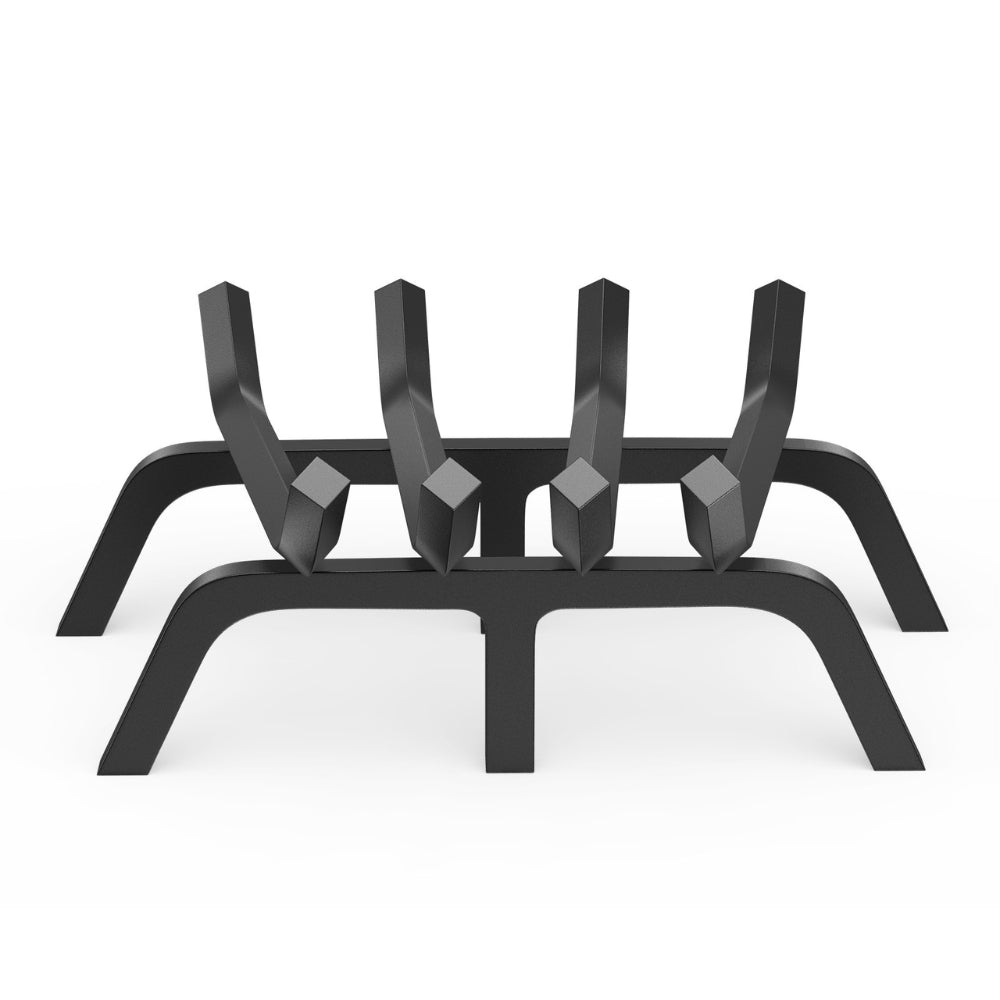 Fireplace Log Grate Fireplace Grate Solid Powder Coated Steel Bars