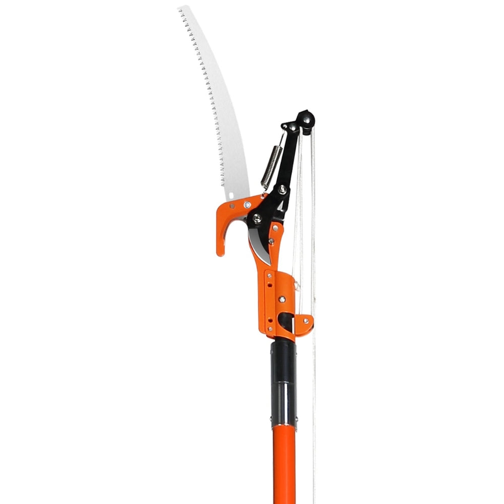 Manual Pole Saw Extendable Tree Pruner Sharp Steel Blade
