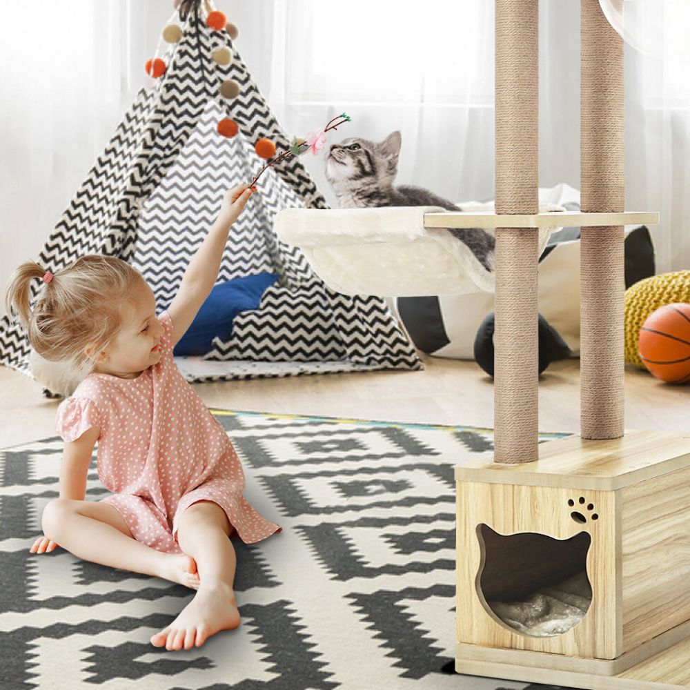 Cat Tree Scratching Post Tower Condo House Furniture