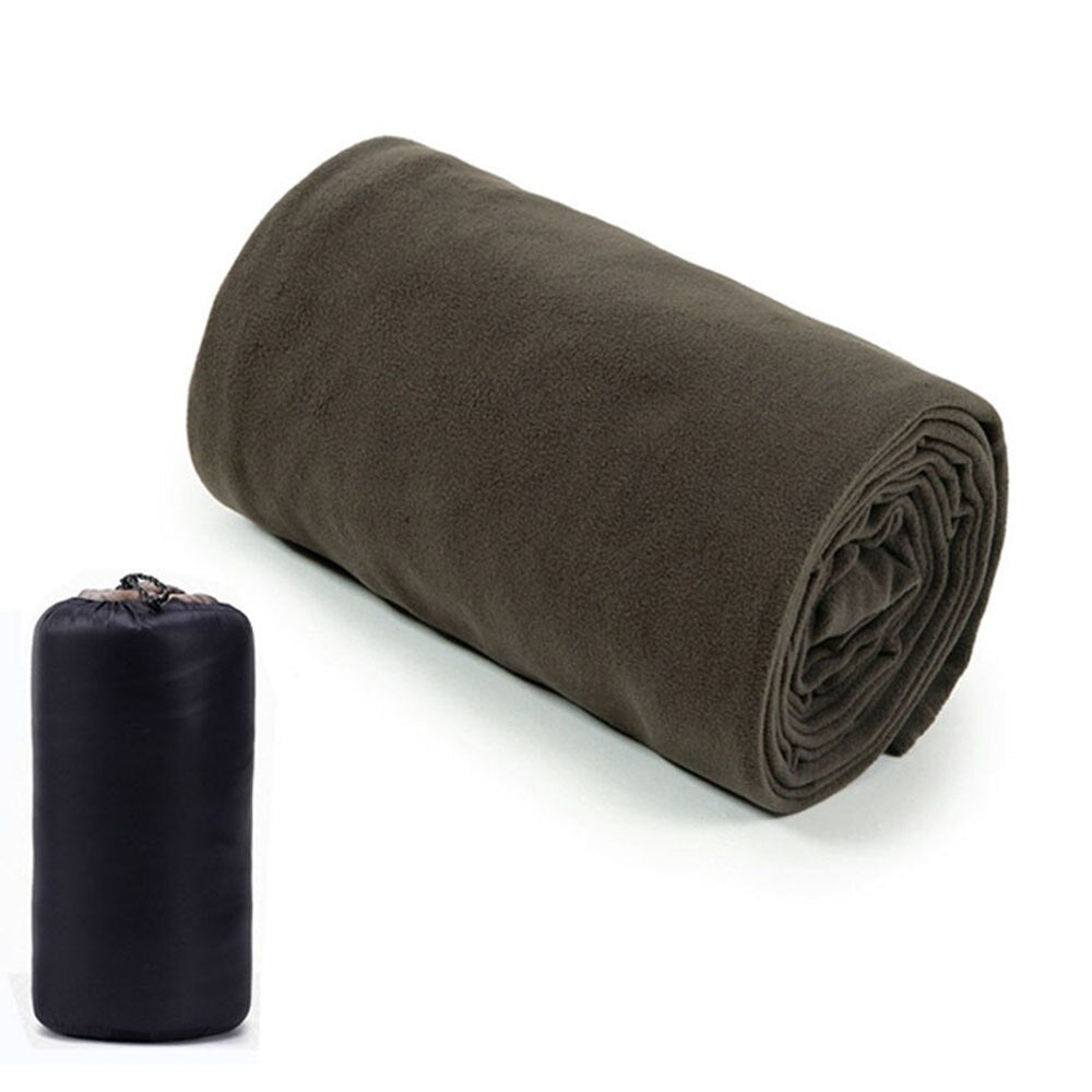 Ultra-Light Portable Fleece Sleeping Bag Liner for Outdoor Camping