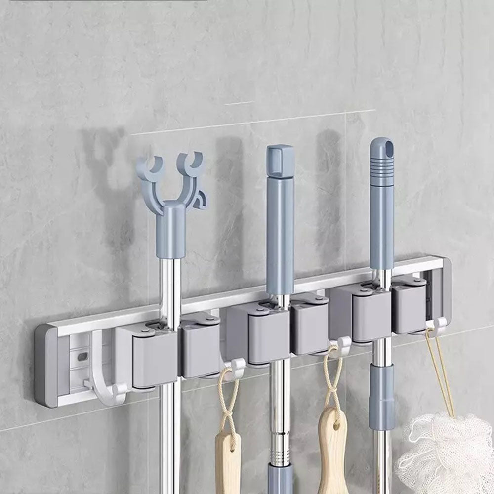 Wall Mounted Strong Broom Mop Holder Rack
