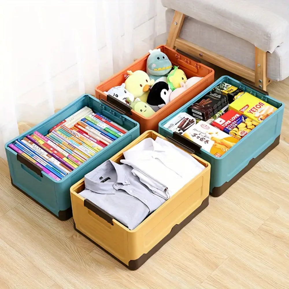 1pc Foldable Storage Box Wardrobe Storage Box