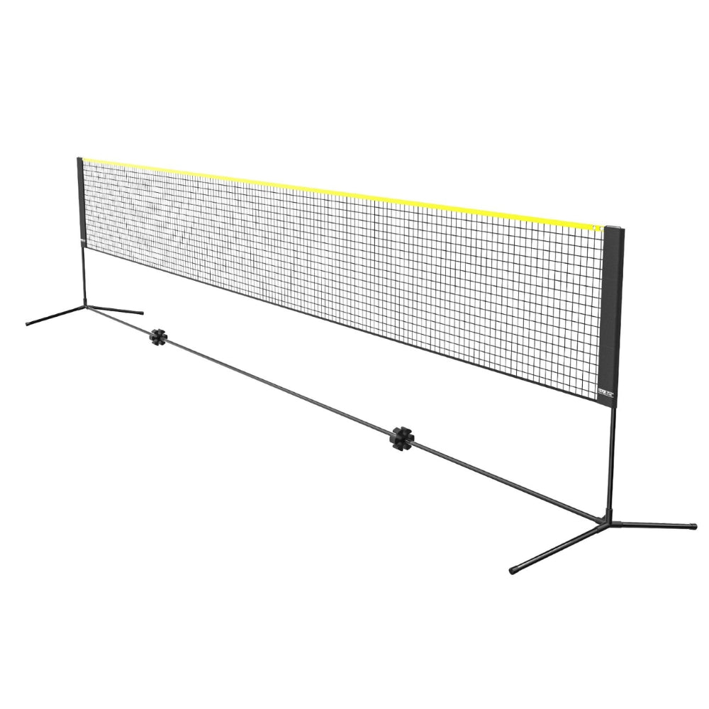 Badminton Net Adjustable Volleyball Net 20ft Wide Foldable Pickleball Net Portable Tennis Net Set with Poles Stand