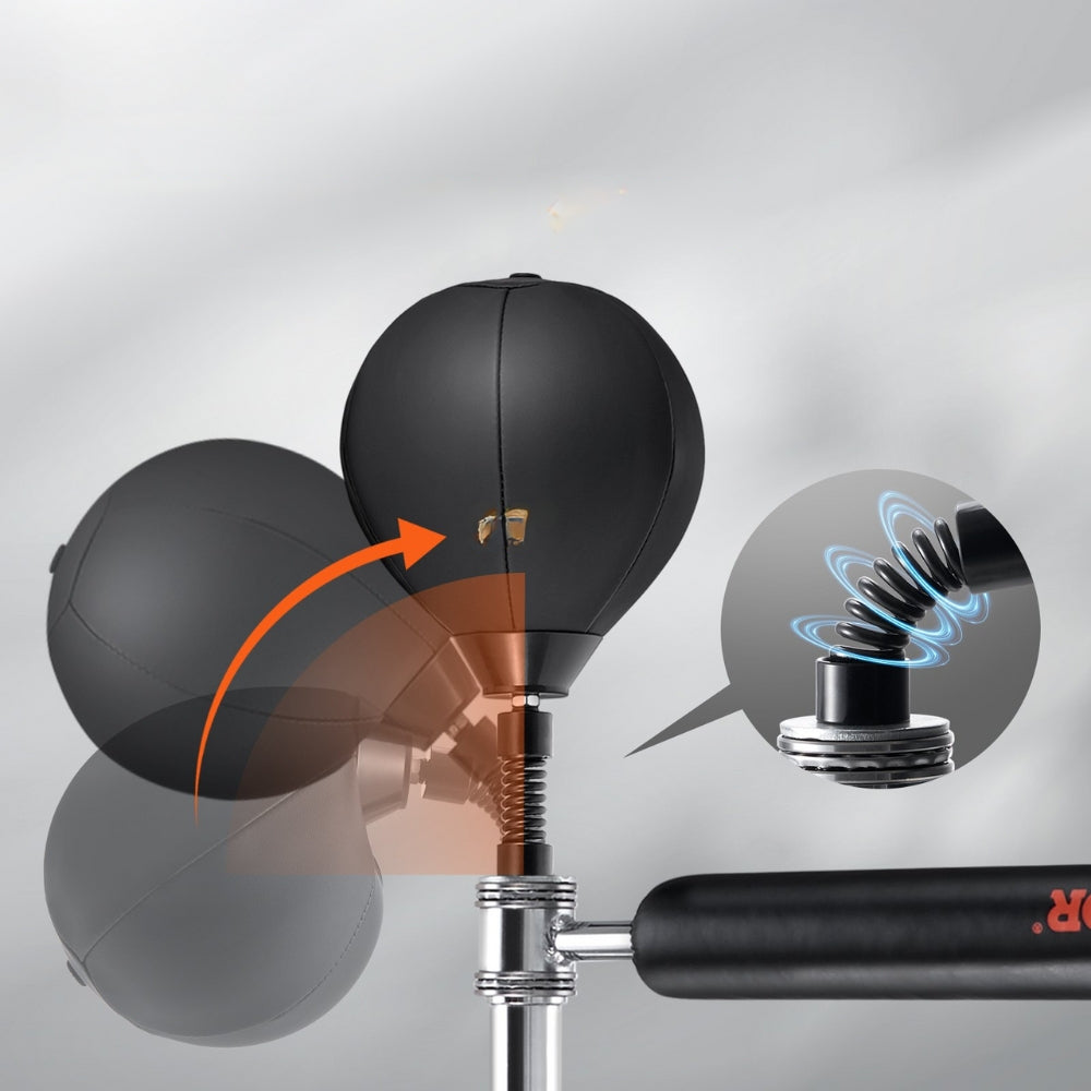 Wall Mount Boxing Spinning Bar with Punching Ball