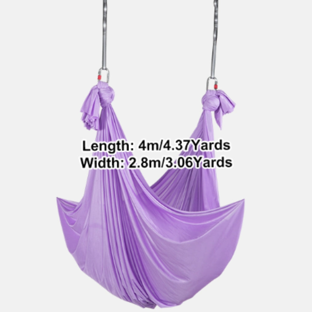 Aerial Yoga Hammock & Swing 4.4 Yards Yoga Starter Kit Nylon Fabric