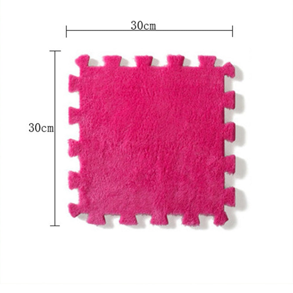 Soft Plush Children's Mat Baby Play Mat Baby Toys Eva Foam Puzzle Carpet