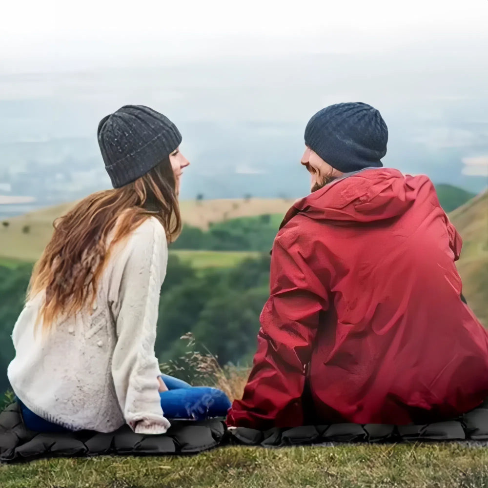 Inflatable Seat Cushion for Outdoor Sitting