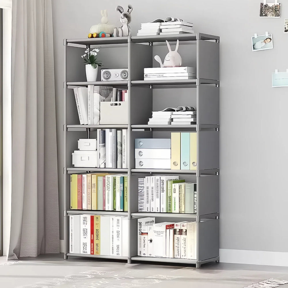 Effortless Assembly Bookshelf Versatile Storage
