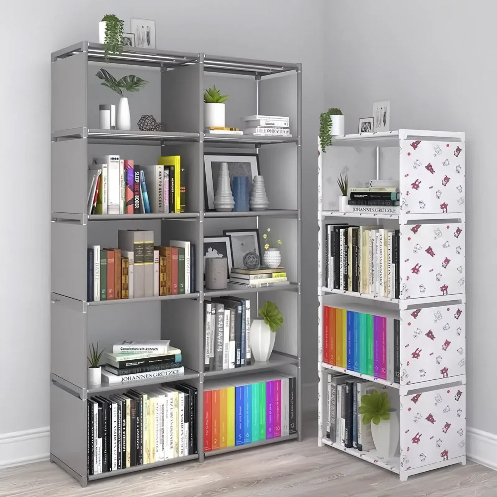 Effortless Assembly Bookshelf Versatile Storage