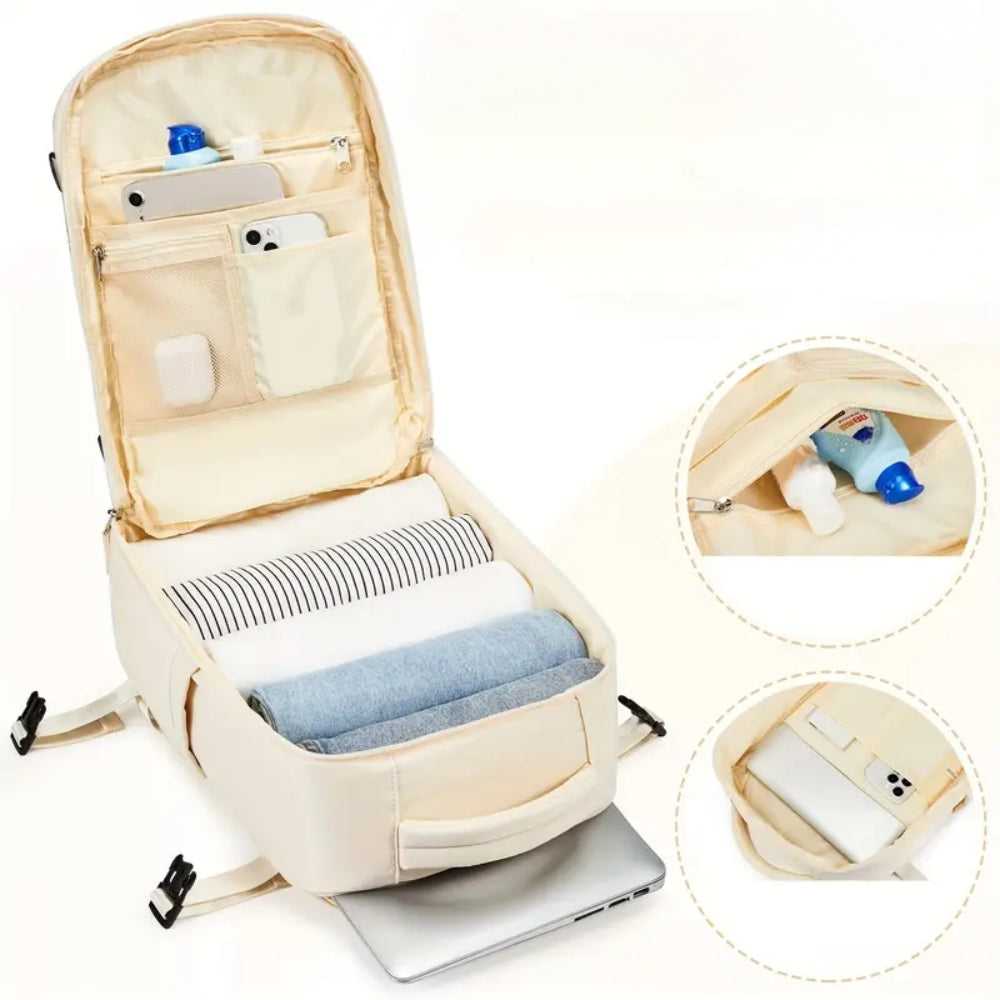 Women's Travel Backpack Carry On Backpack Flight Waterproof