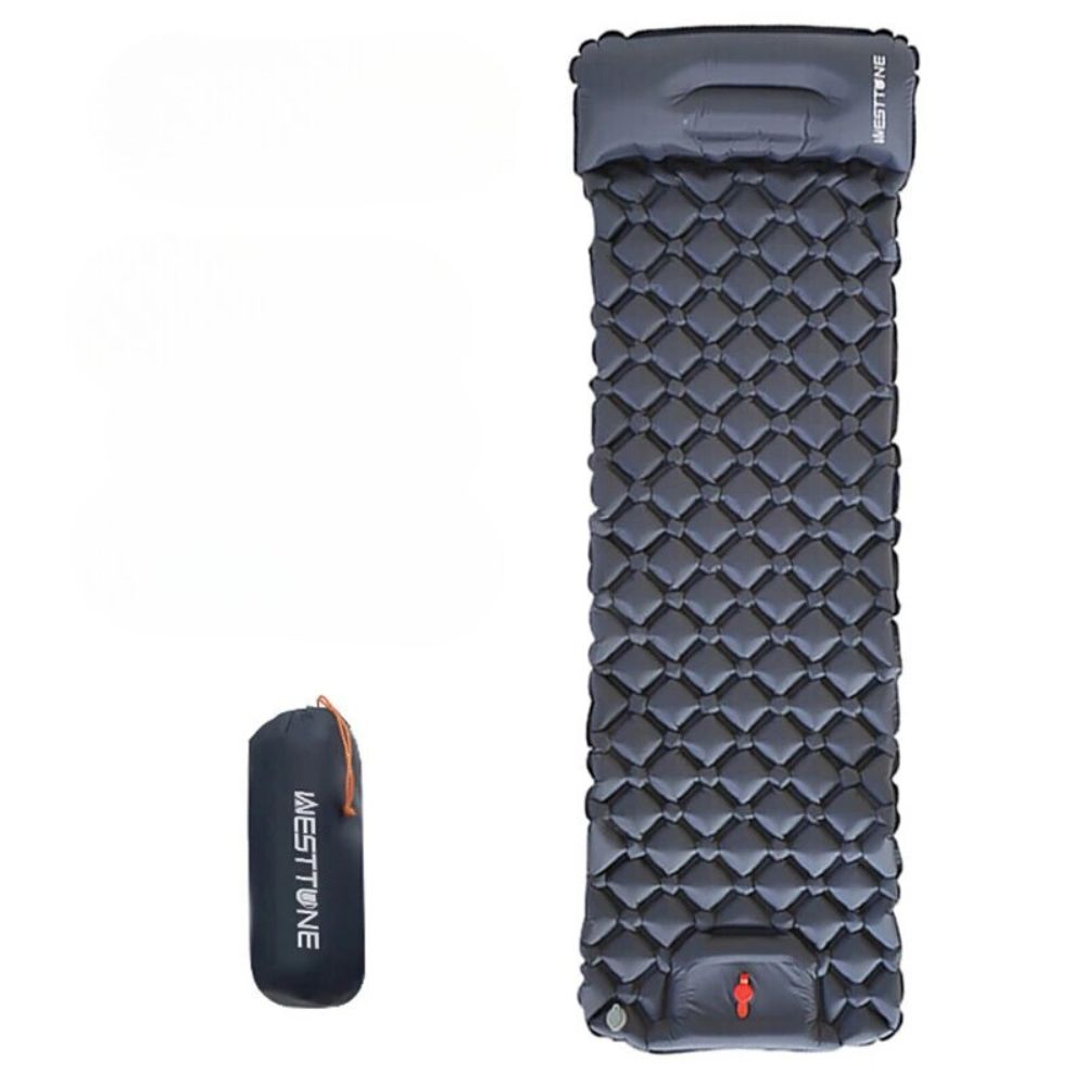 Ultralight Inflatable Camping Mattress with Built-in Pump