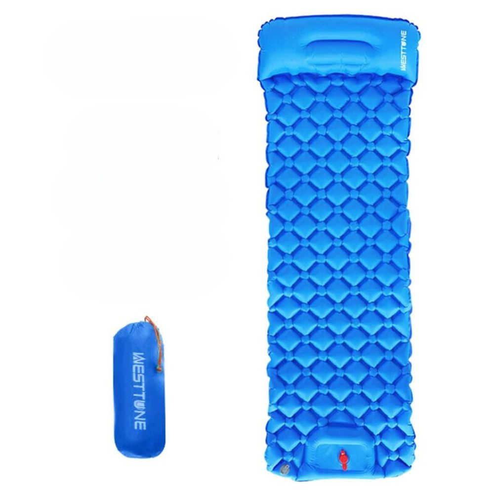 Ultralight Inflatable Camping Mattress with Built-in Pump