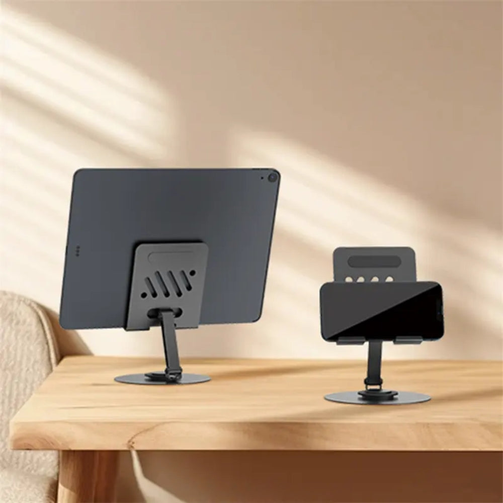 360 Tablet Desk Mobile Phone Holder Stand Foldable Aluminum Tablet Stand