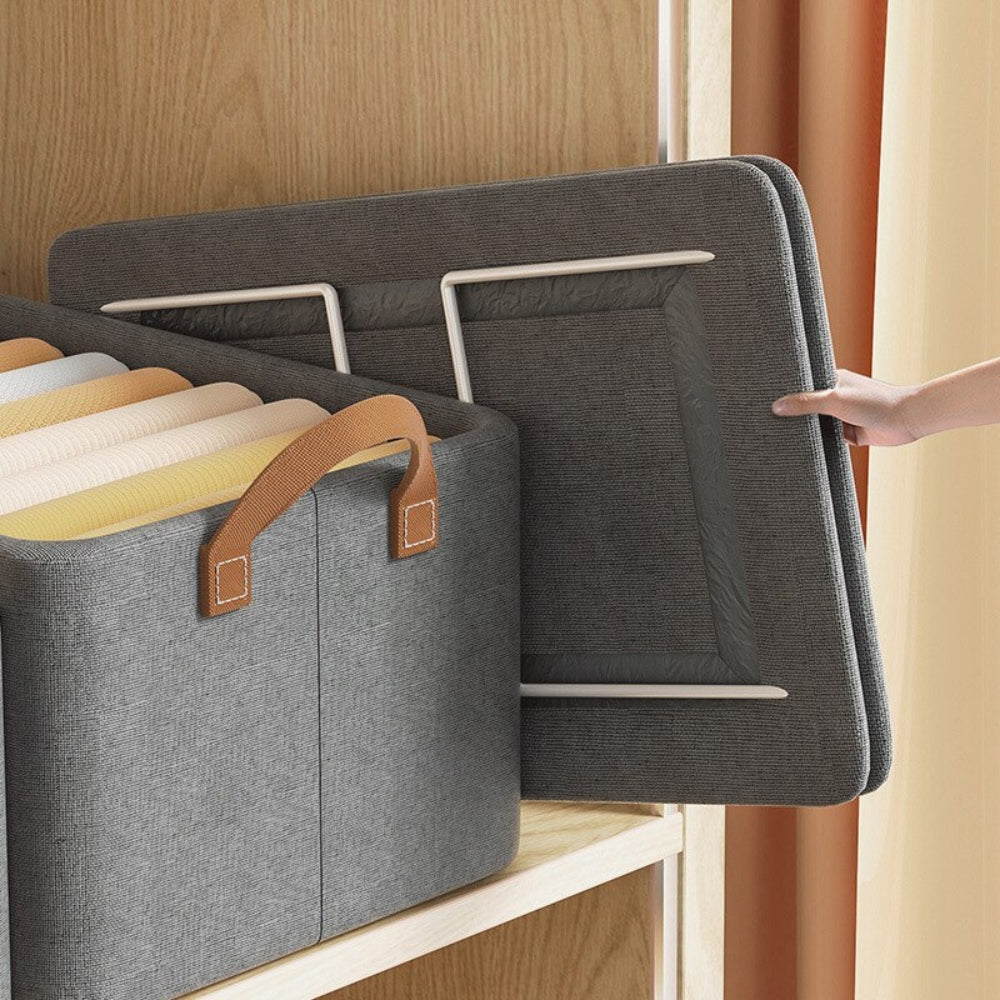Non Woven Fabric Storage Bag Space Saving Dustproof Storage Bag with Handle for Clothes