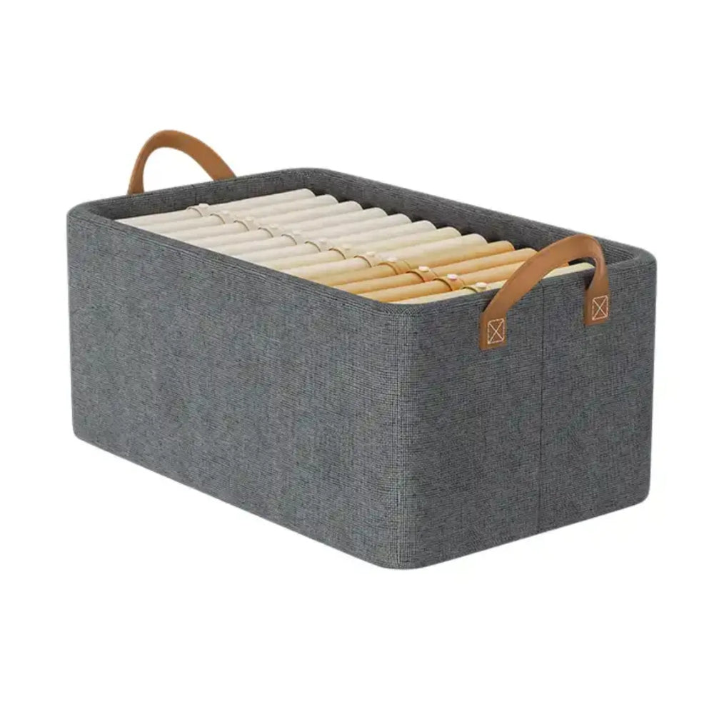 Non Woven Fabric Storage Bag Space Saving Dustproof Storage Bag with Handle for Clothes