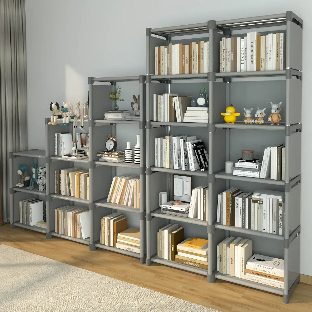 Effortless Assembly Bookshelf Versatile Storage