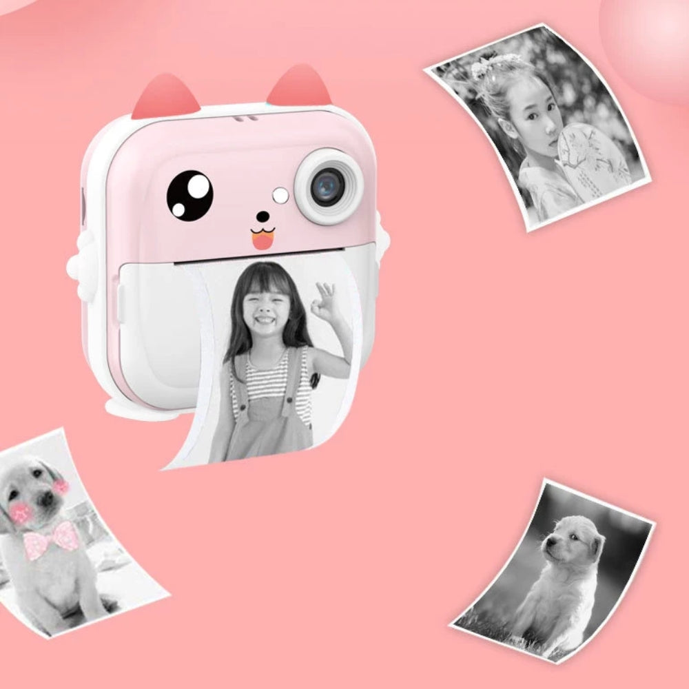 Kids Instant Print Camera 1080P HD Digital Camera Toys Instant Print for Kids