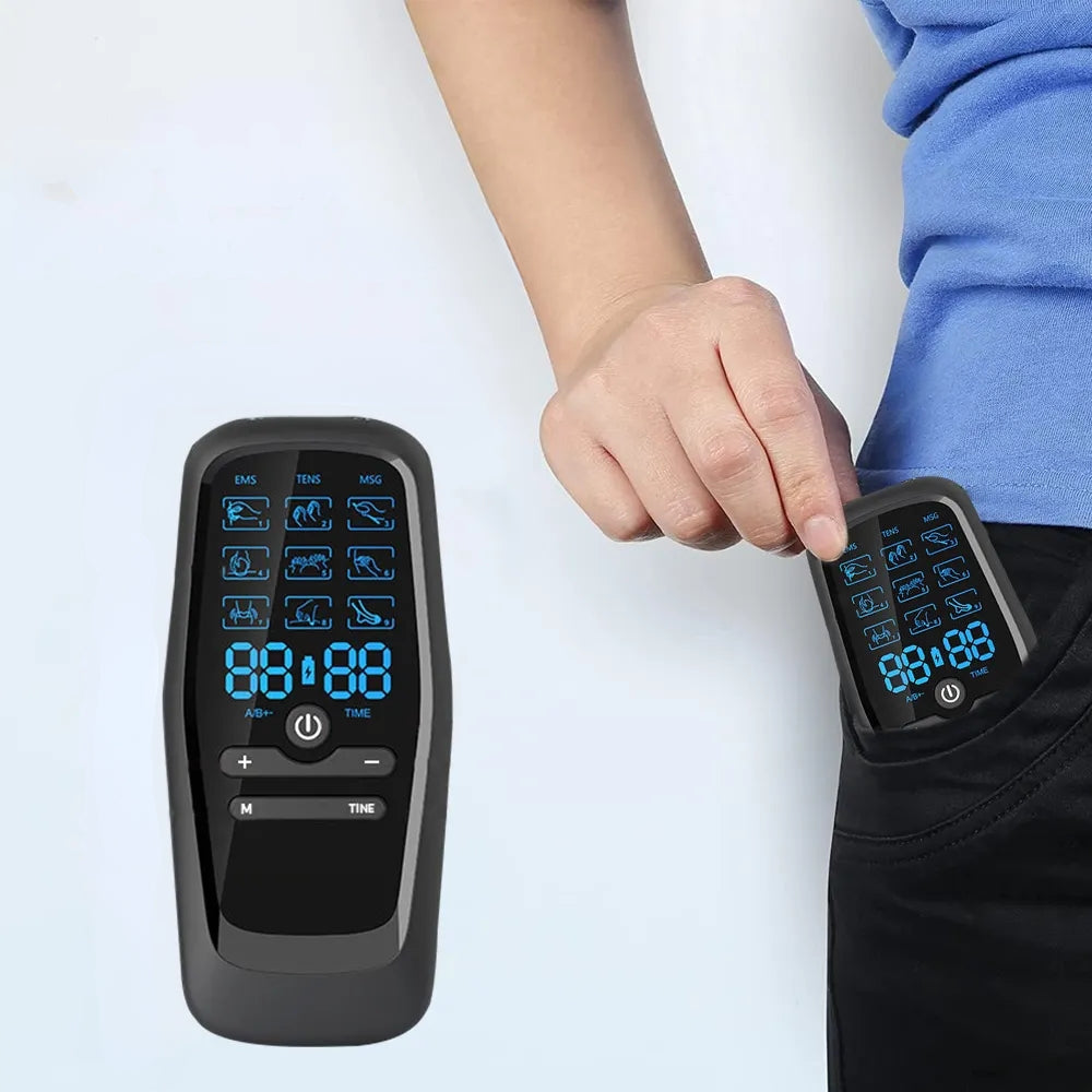 TENS Electric Massager Muscle Stimulator Electric EMS Body Massage