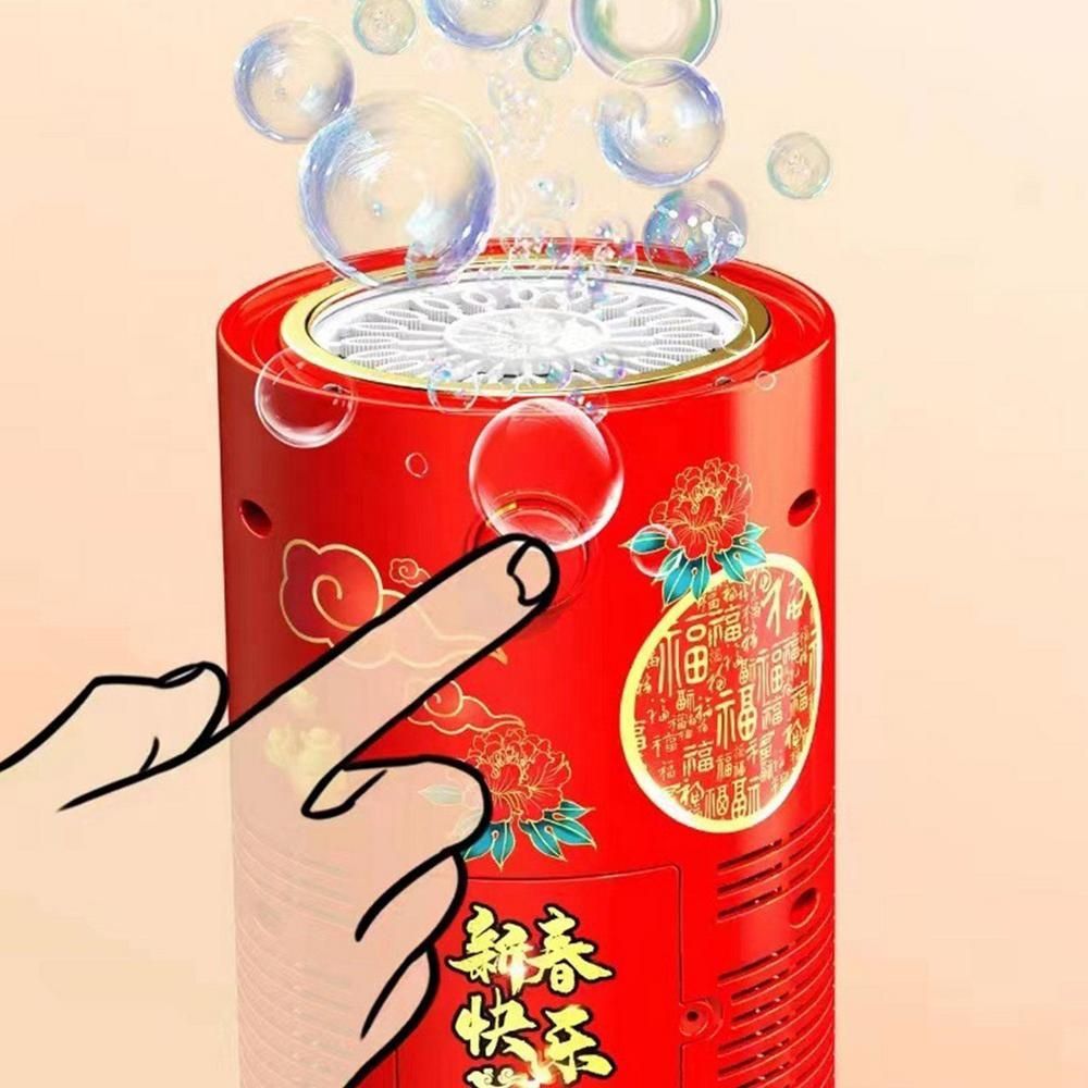 20 Hole Fireworks Bubble Machine Electronic Automatic Blower