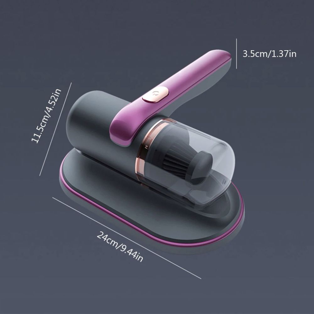 UV Sterilizing Mite Vacuum Handheld, Wireless, USB Charging, Portable Mattress Cleaner