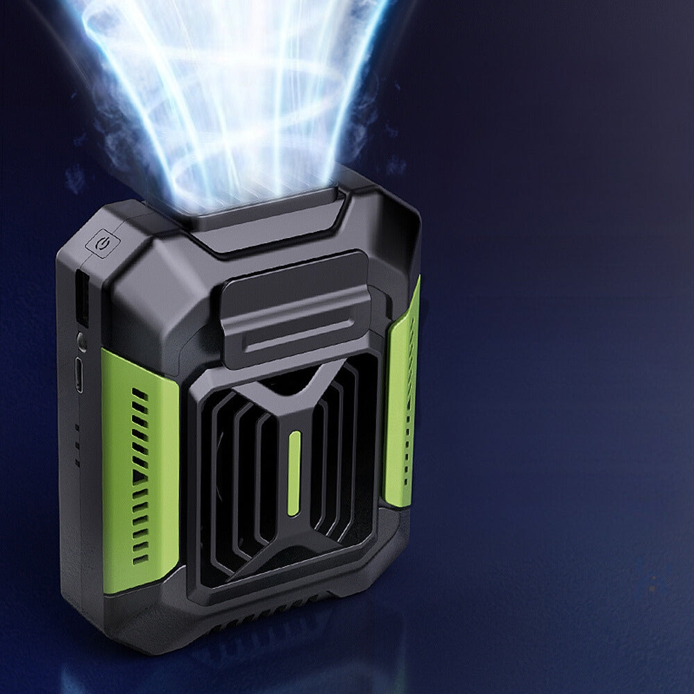 Waist Clip Fan Portable Mini Hanging Neck Fan USB Rechargeable