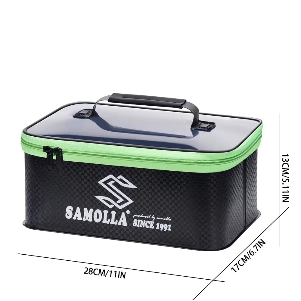 EVA Thicken Fishing Box Bag Waterproof Fishing Gear Boxes Live Fish Bucket