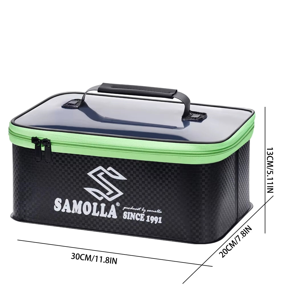EVA Thicken Fishing Box Bag Waterproof Fishing Gear Boxes Live Fish Bucket