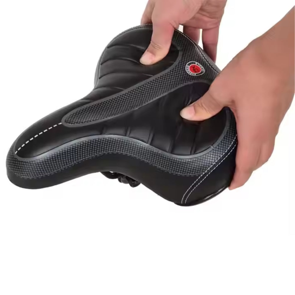 Wide Big Bum Bike Bicycle Gel Cruiser Comfort Saddle Seat