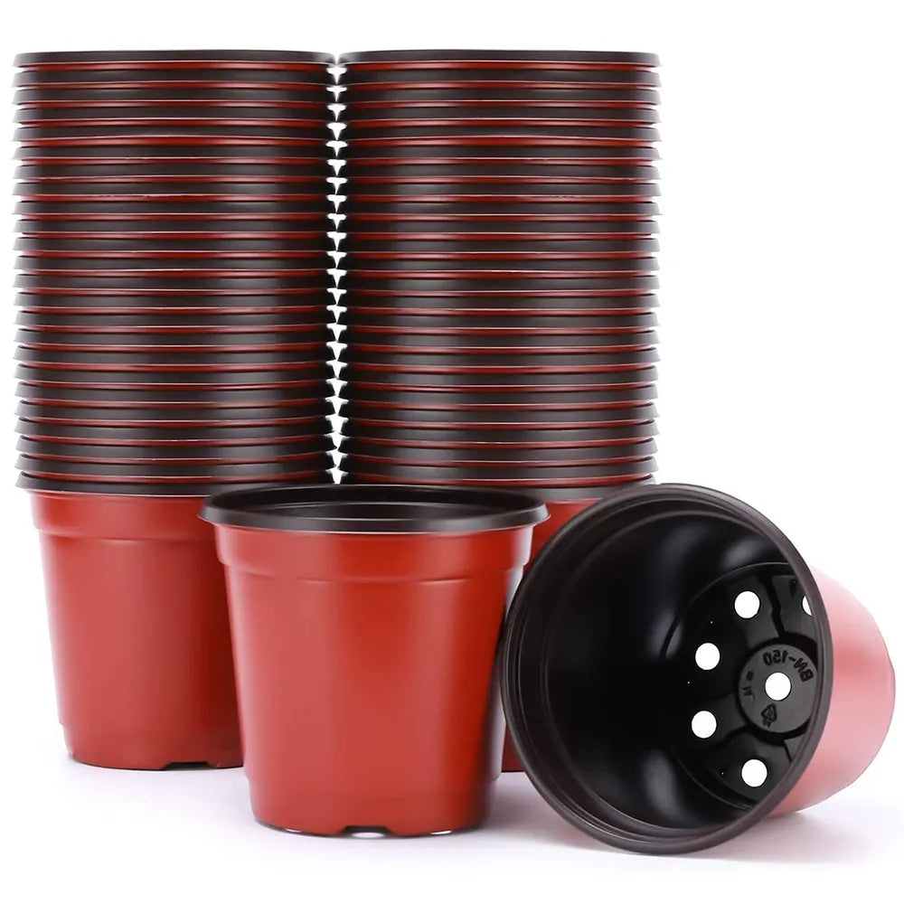Plastic Garden Nursery Pots Mini Planters for Plants Flower Pot