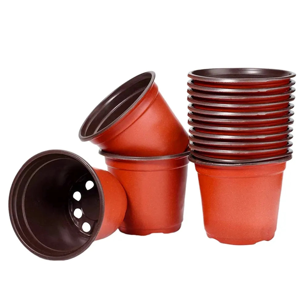 Plastic Garden Nursery Pots Mini Planters for Plants Flower Pot