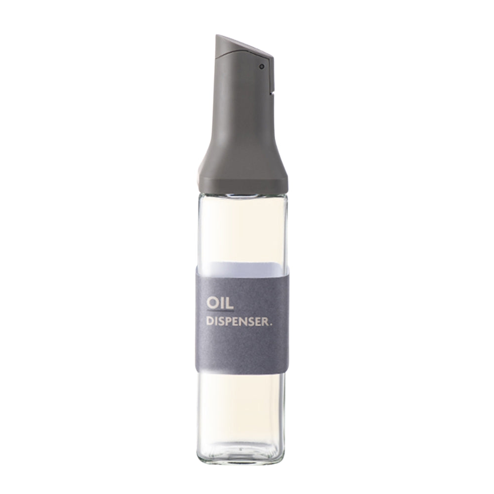 Hansona Oil Dispenser Bottle for Kitchen Auto Flip Dispenser Glass Cruet