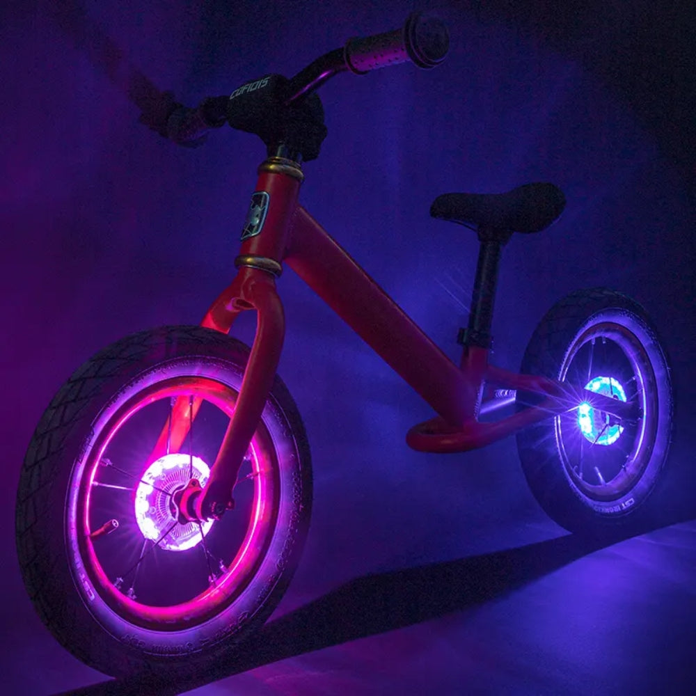 LED Bicycle Wheel Light Tail Hub Spoke One Lamp