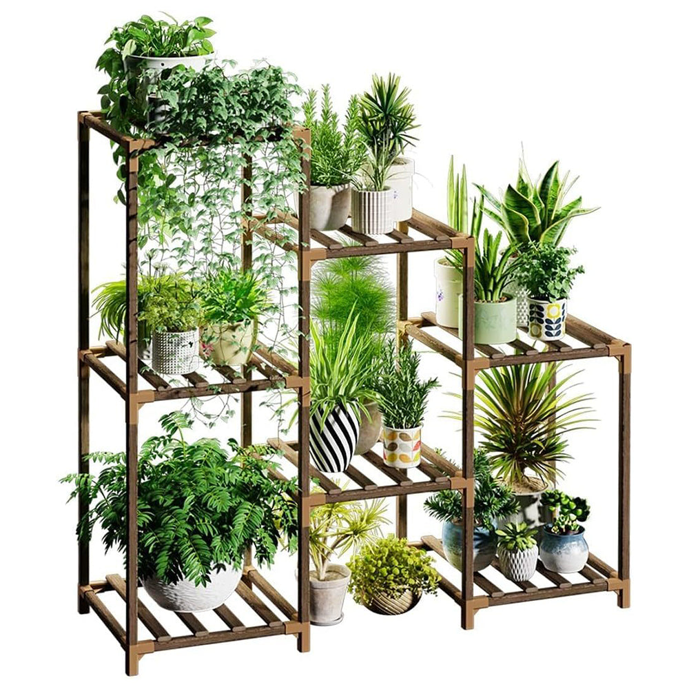 GREENHAVEN Multi-layer Wooden Plant Stand