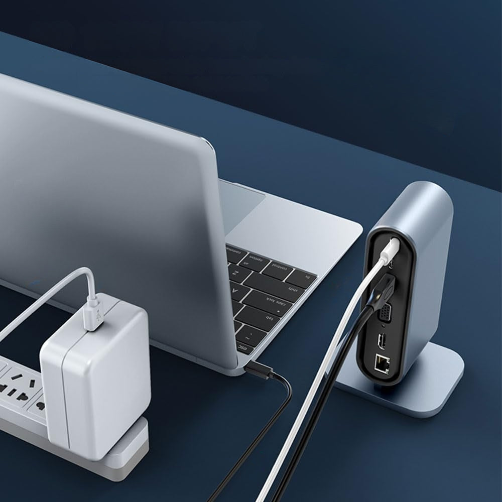 12 in 1 Docking Station Compatible Adapter