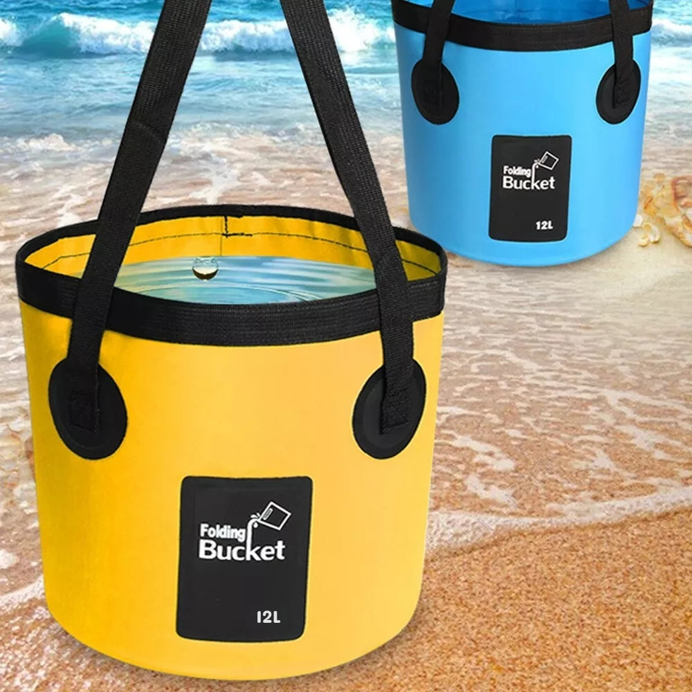 12L Folding Bucket Portable Outdoor Travel Essential
