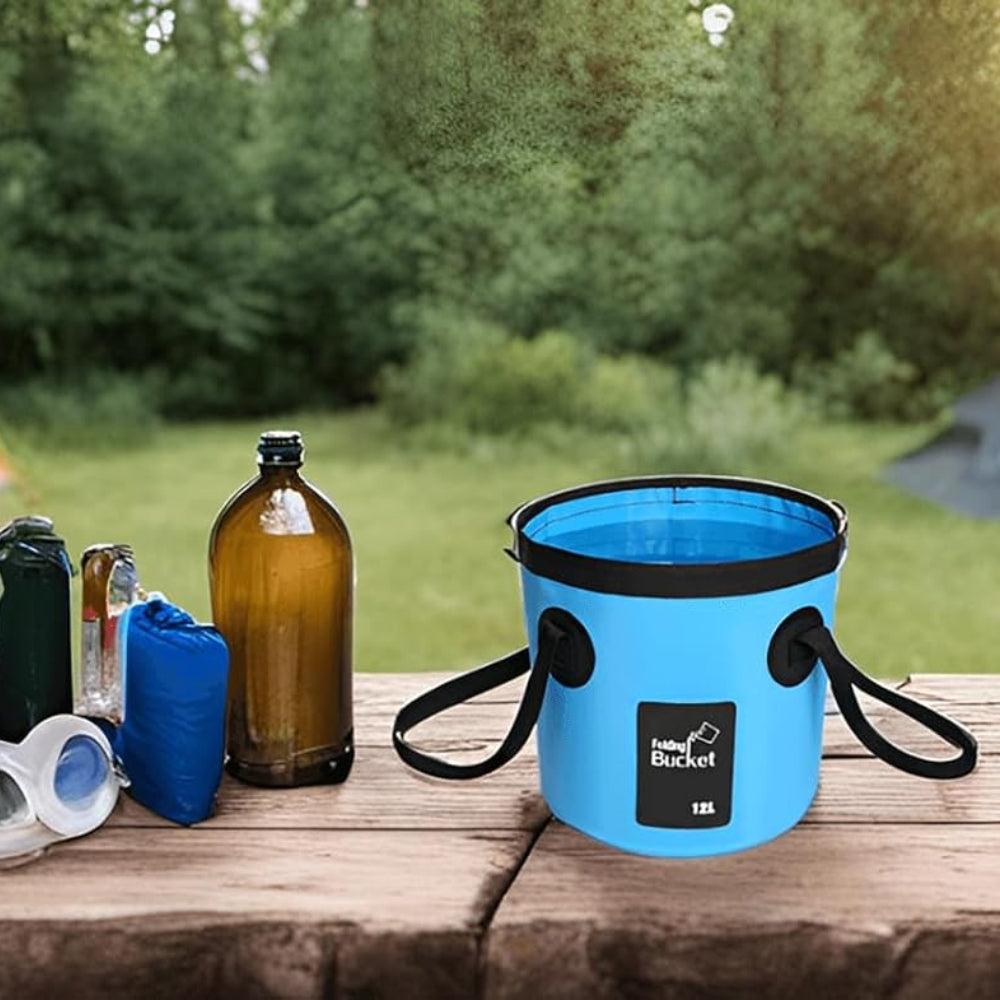 12L Folding Bucket Portable Outdoor Travel Essential