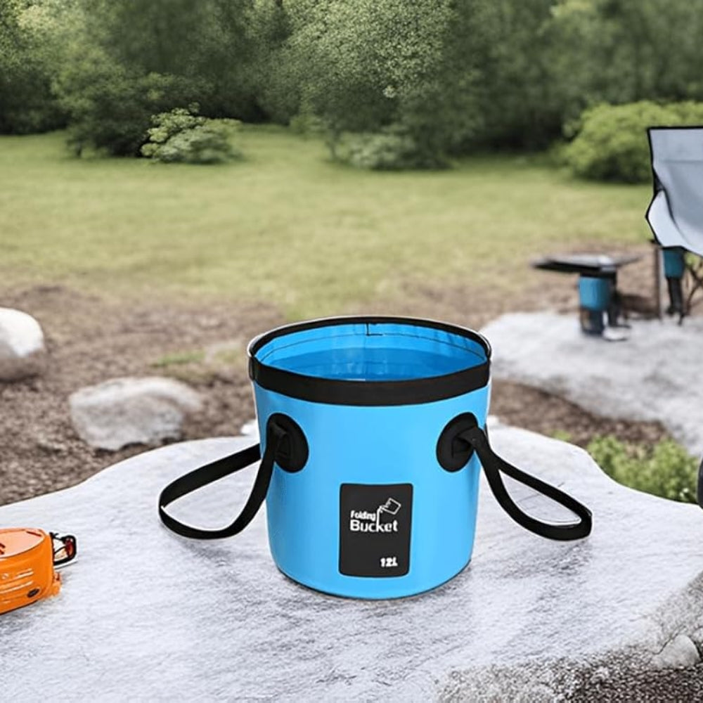 12L Folding Bucket Portable Outdoor Travel Essential