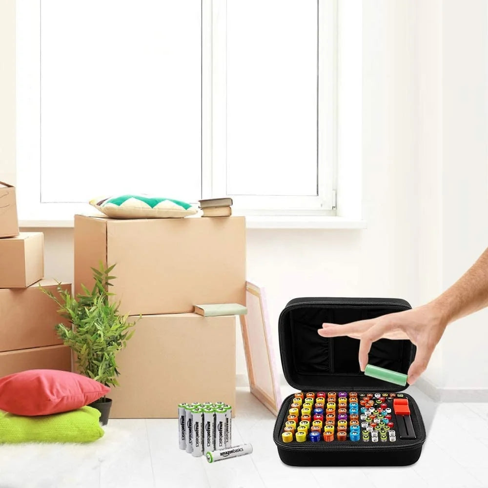 Battery Organizer Storage Box