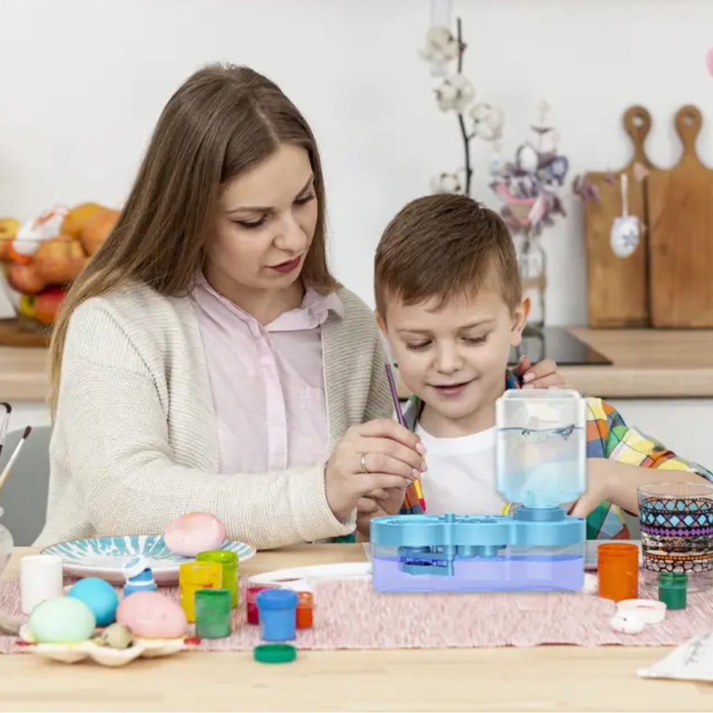 Paint Brush Cleaner with Paint Tray