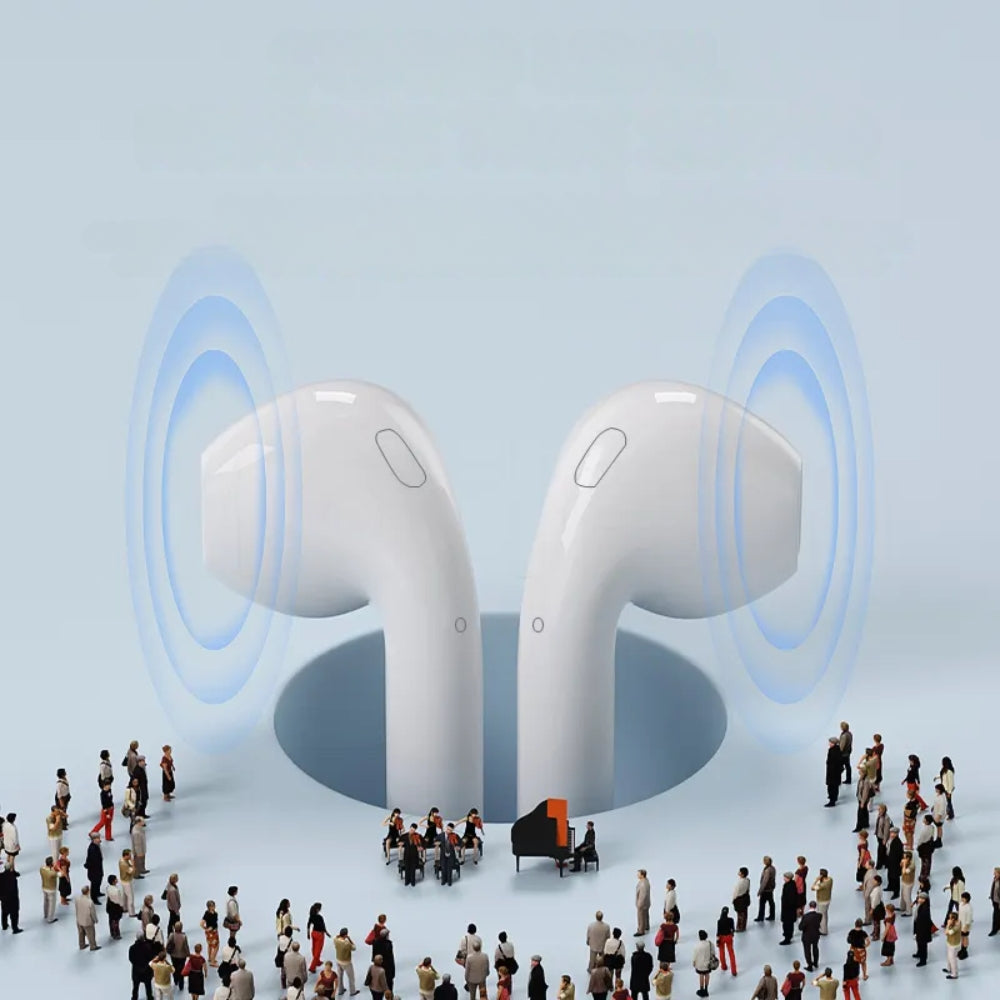 Touchscreen Bluetooth Earphones HiFi Sound