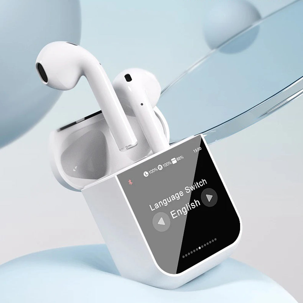 Touchscreen Bluetooth Earphones HiFi Sound