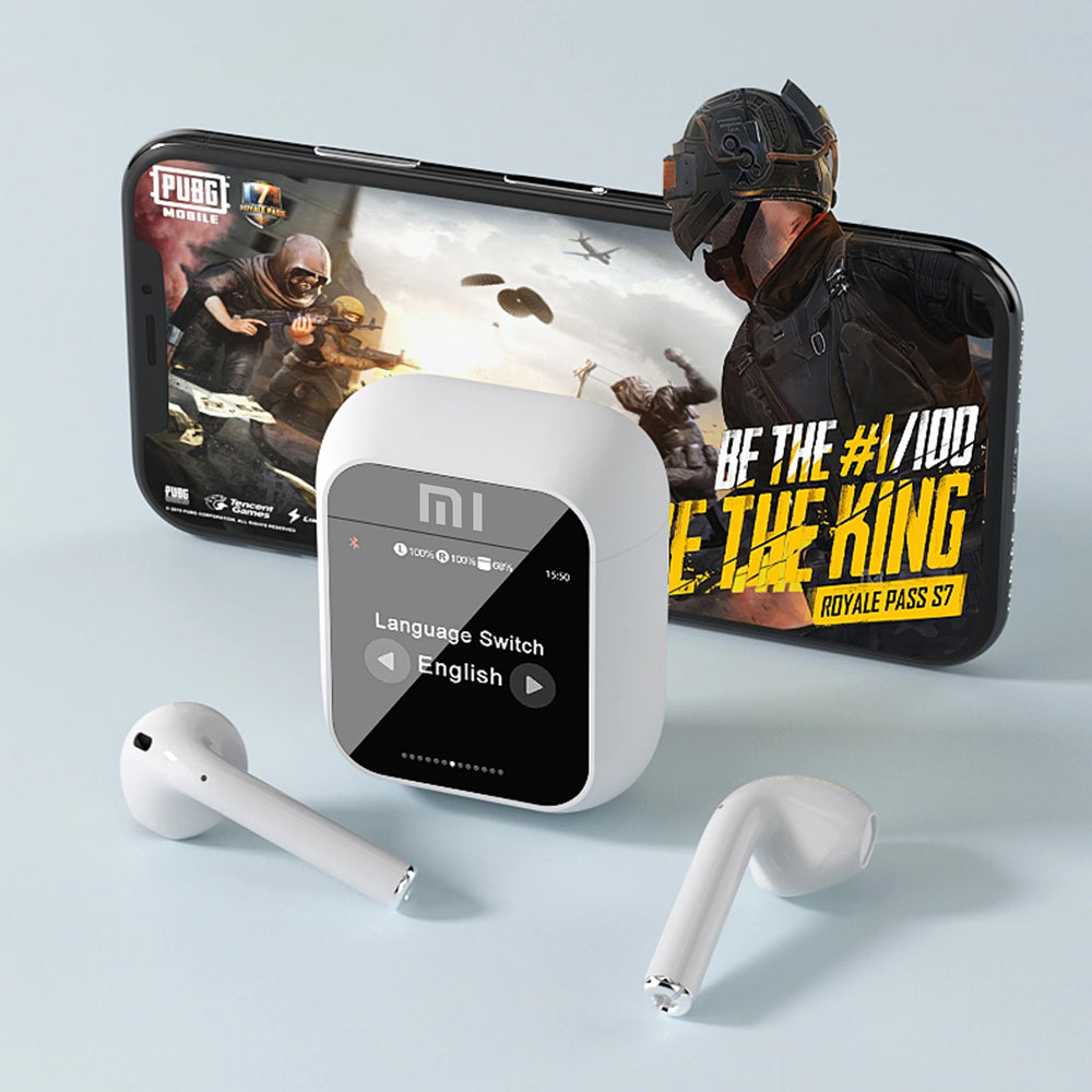 Touchscreen Bluetooth Earphones HiFi Sound