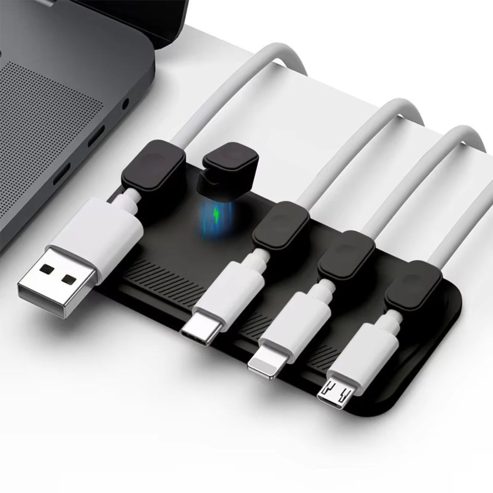 6 in 1 Magnetic Mouse Cable Wire Organizer