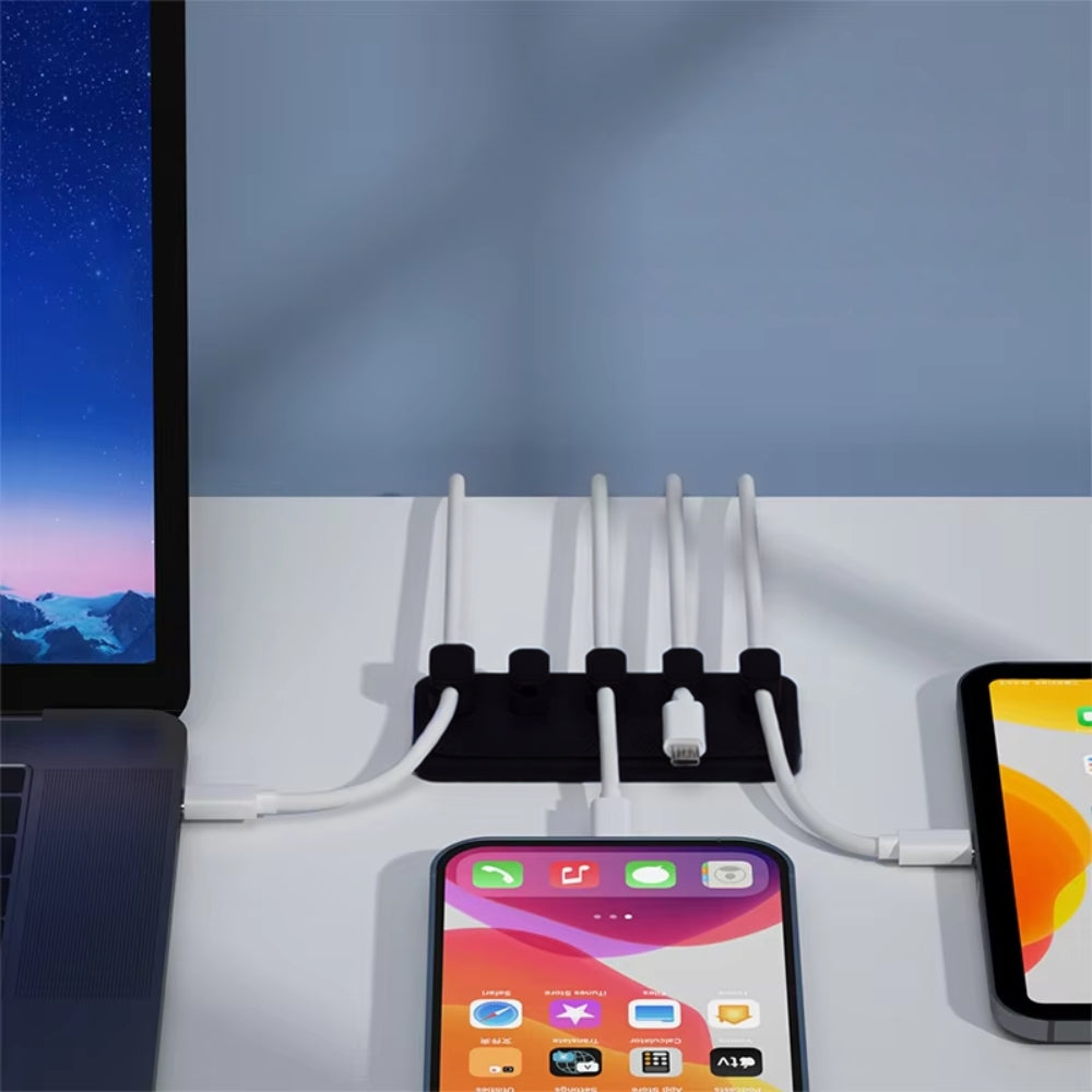 6 in 1 Magnetic Mouse Cable Wire Organizer