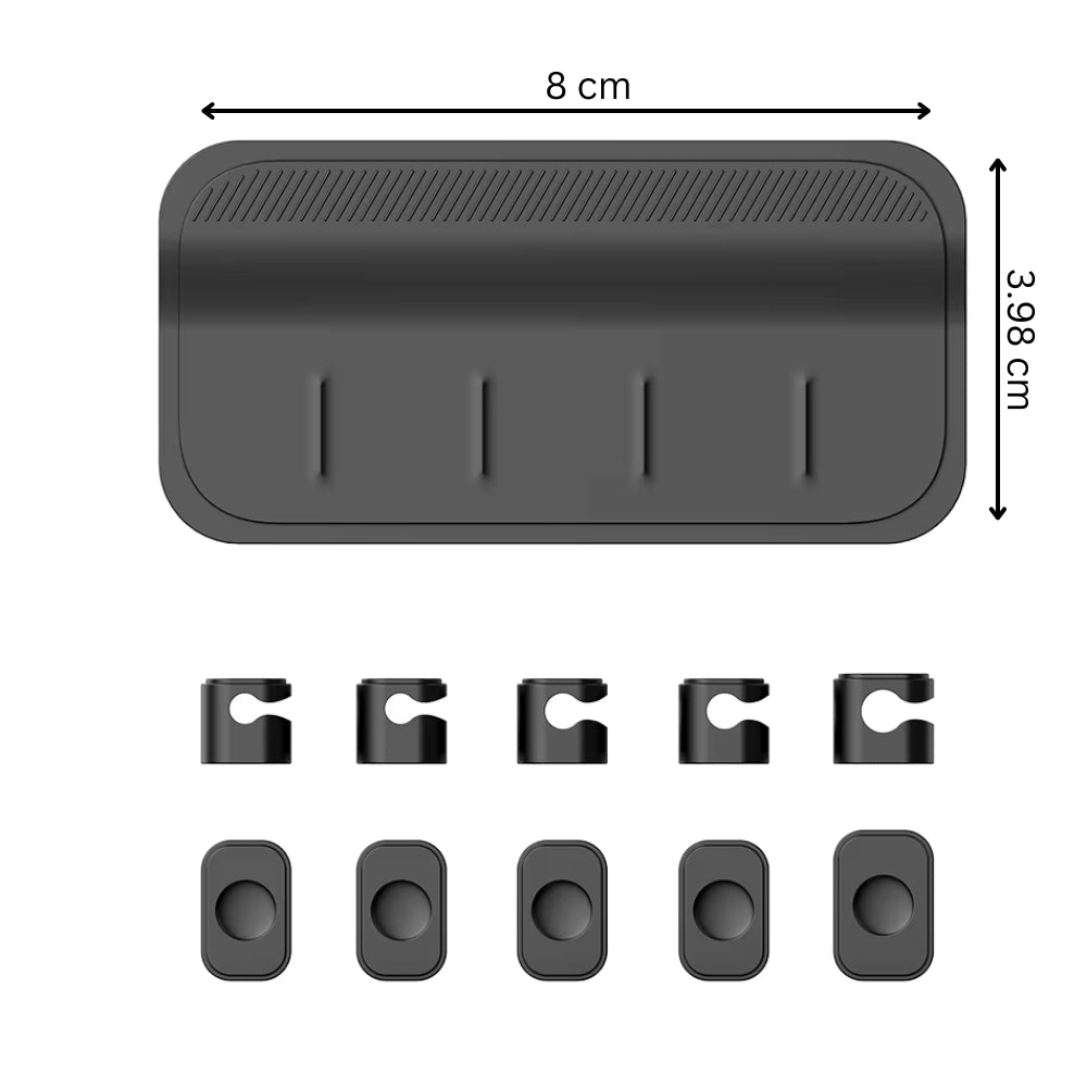 6 in 1 Magnetic Mouse Cable Wire Organizer