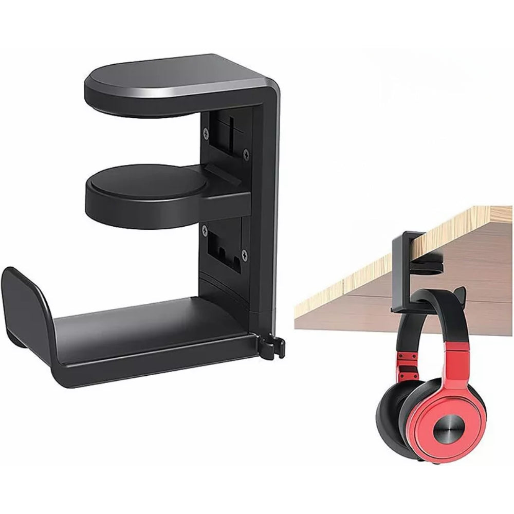 360° Rotating Headphone Holder Table Stand